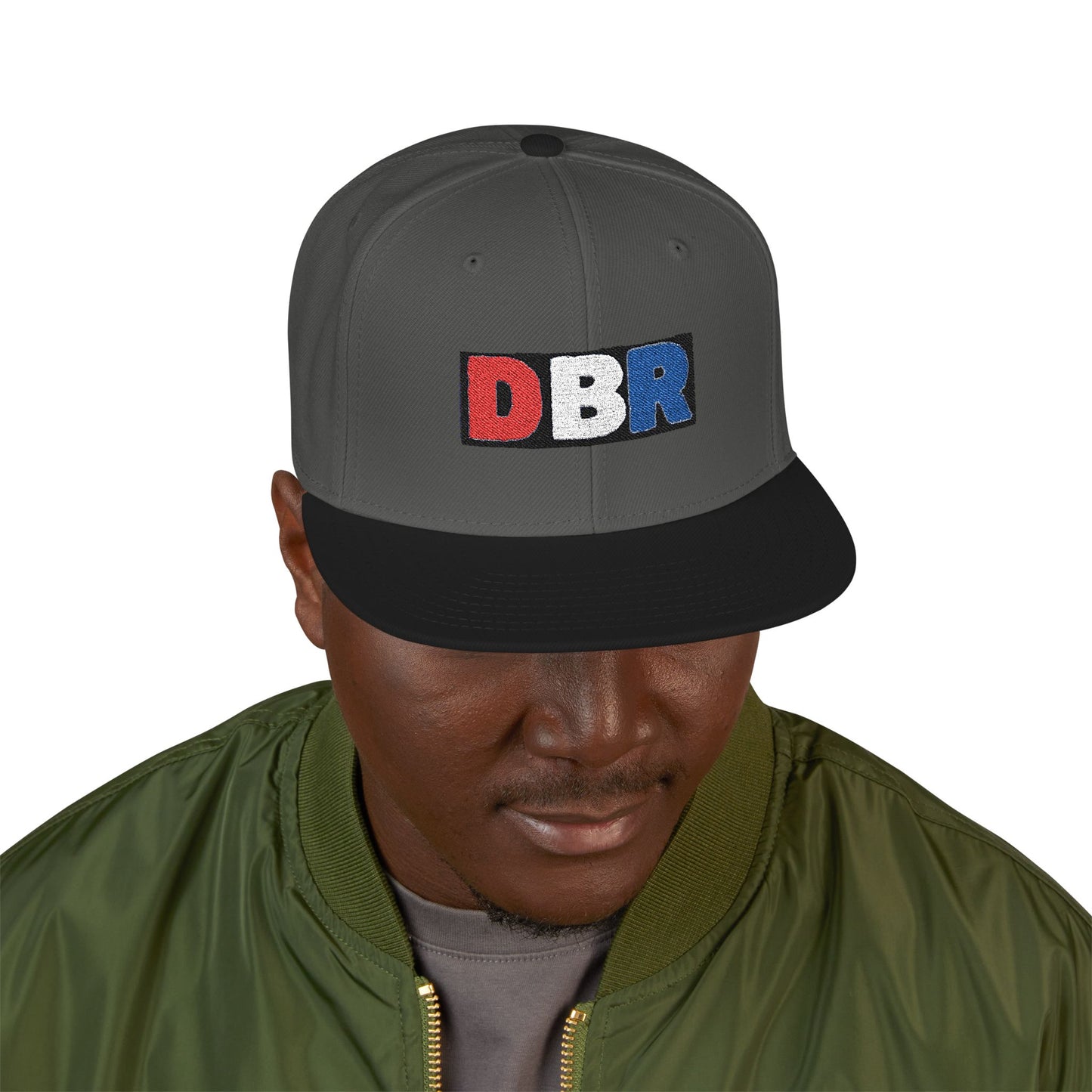DBR Embroidered Snapback Cap