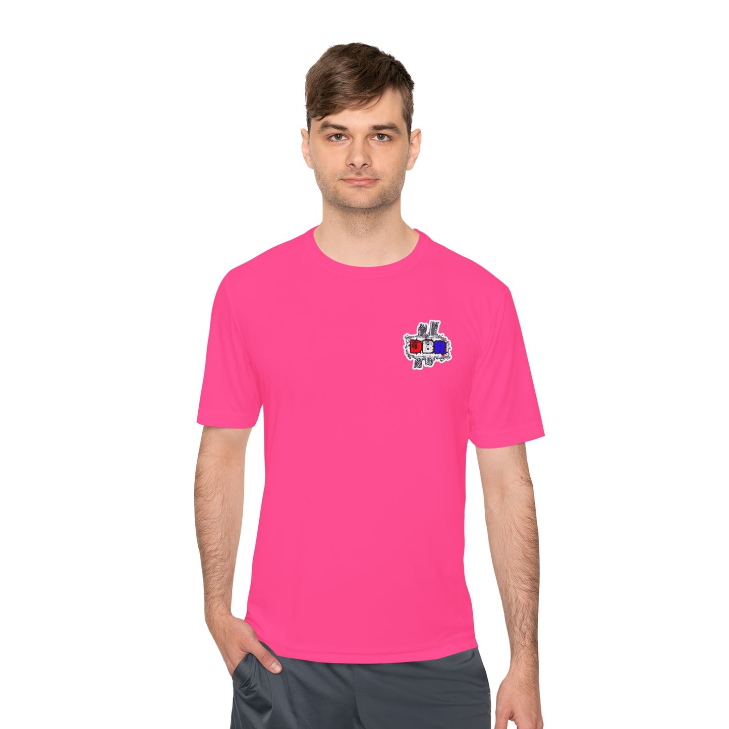 Unisex Moisture Wicking Tee - Dad Bod Graphic T-Shirt for Active Lifestyle