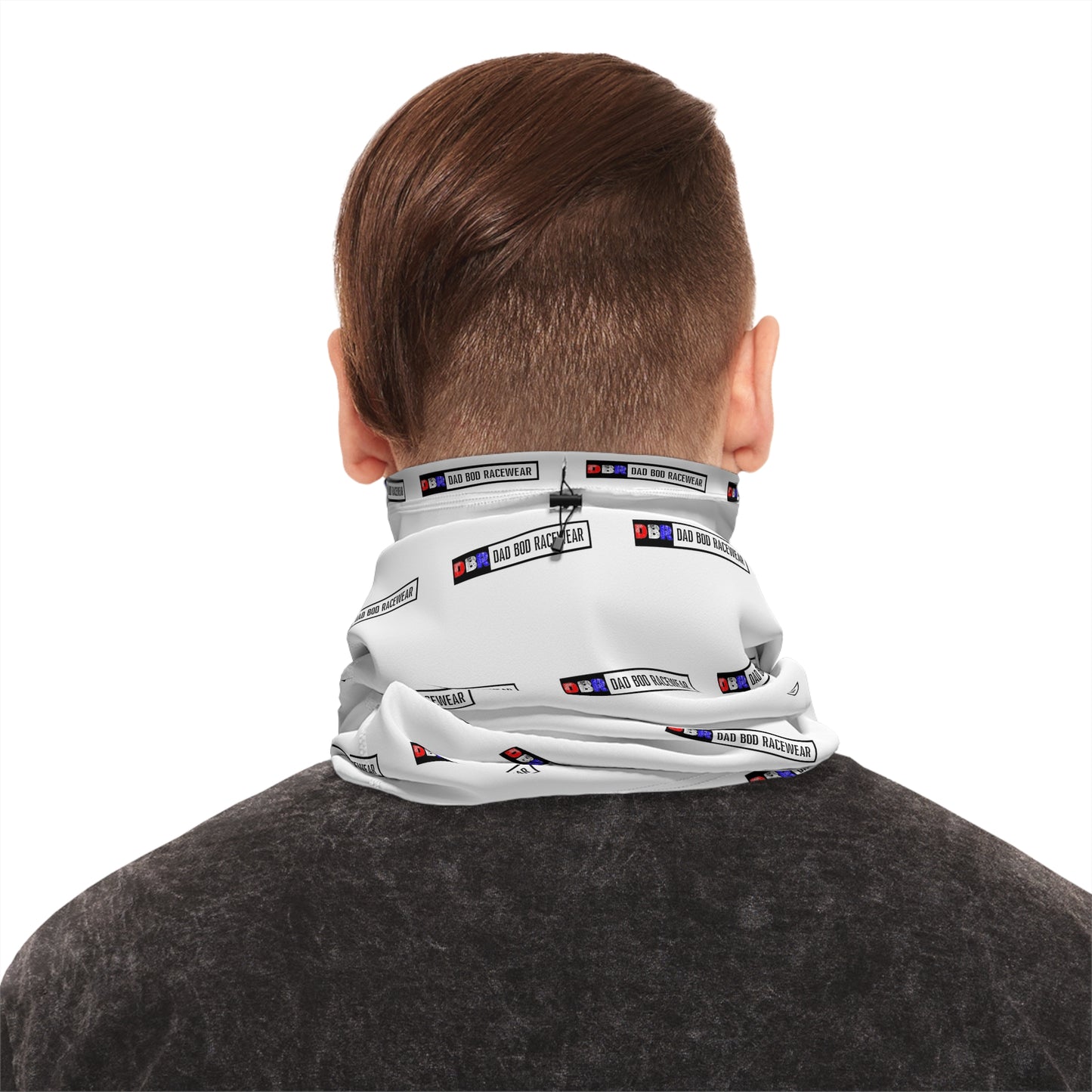 Winter Neck Gaiter With Drawstring