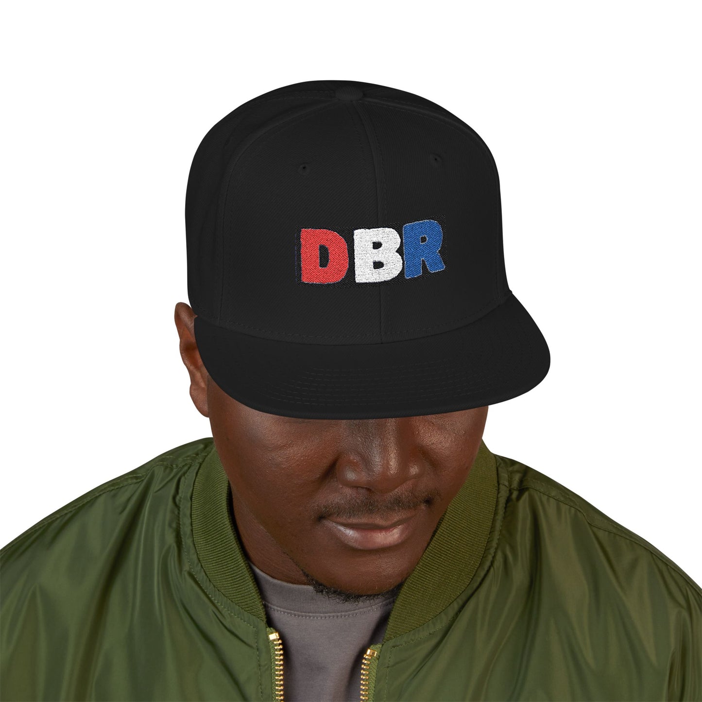 DBR Embroidered Snapback Cap