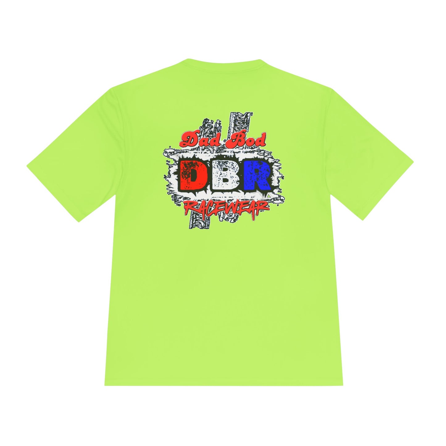 Unisex Moisture Wicking Tee - Dad Bod Graphic T-Shirt for Active Lifestyle