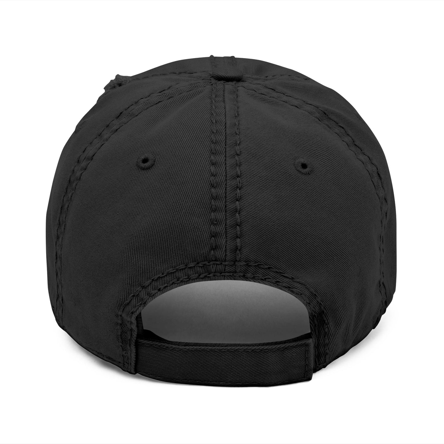 DBRDistressed Dad Hat, Casual Embroidered Cap
