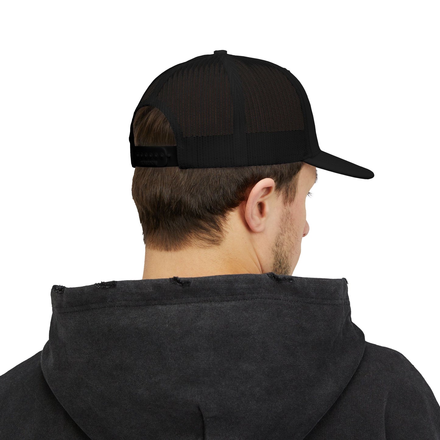 DBR Embroidered Snapback Trucker Cap
