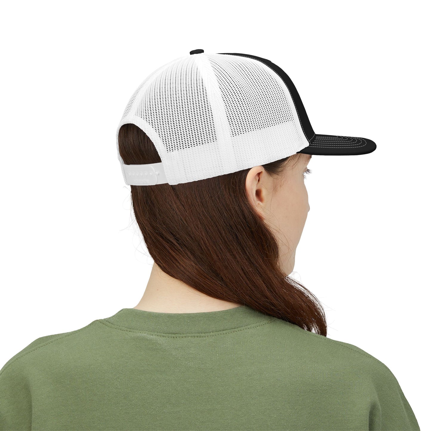 DBR Embroidered Snapback Trucker Cap