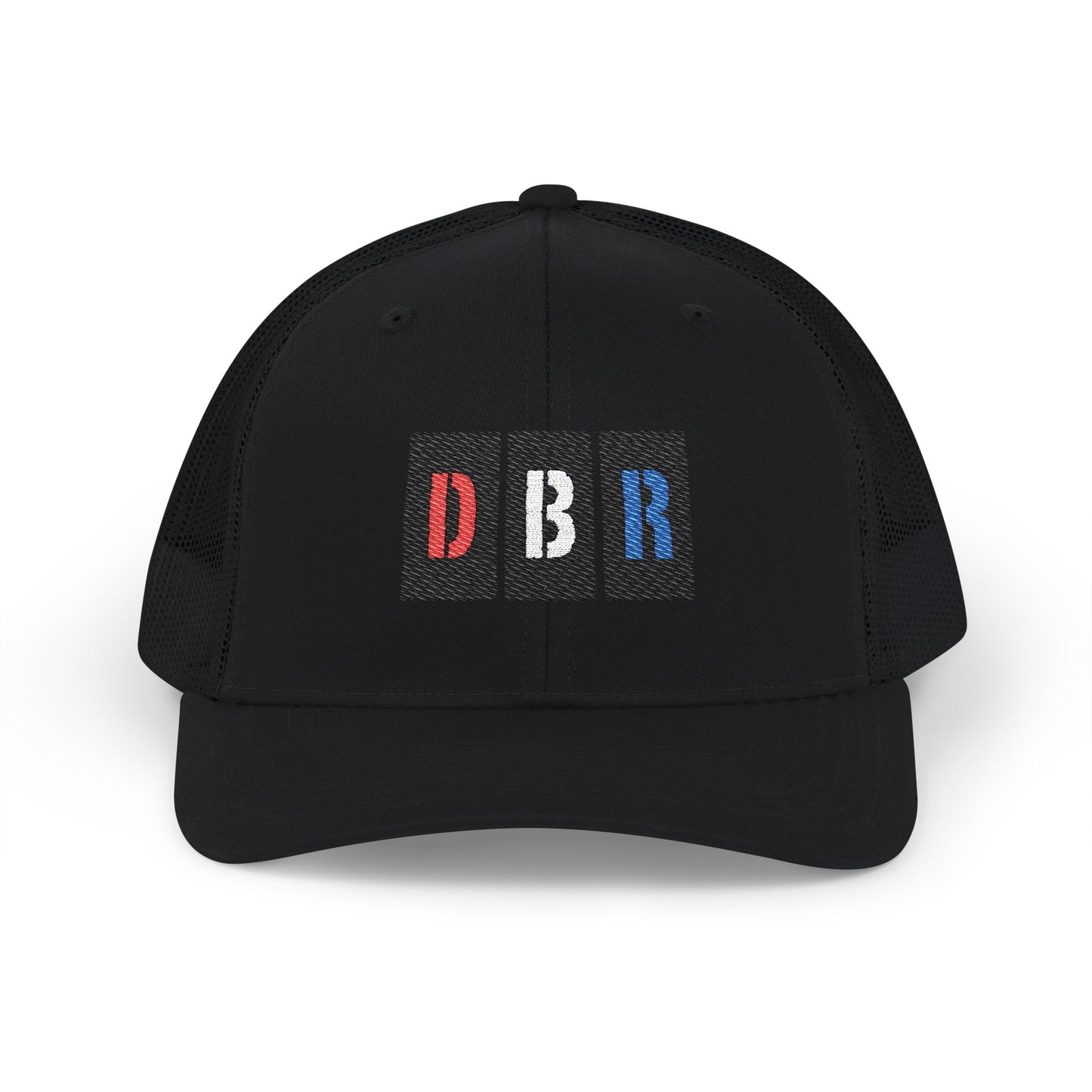 DBR Embroidered Snapback Trucker Cap