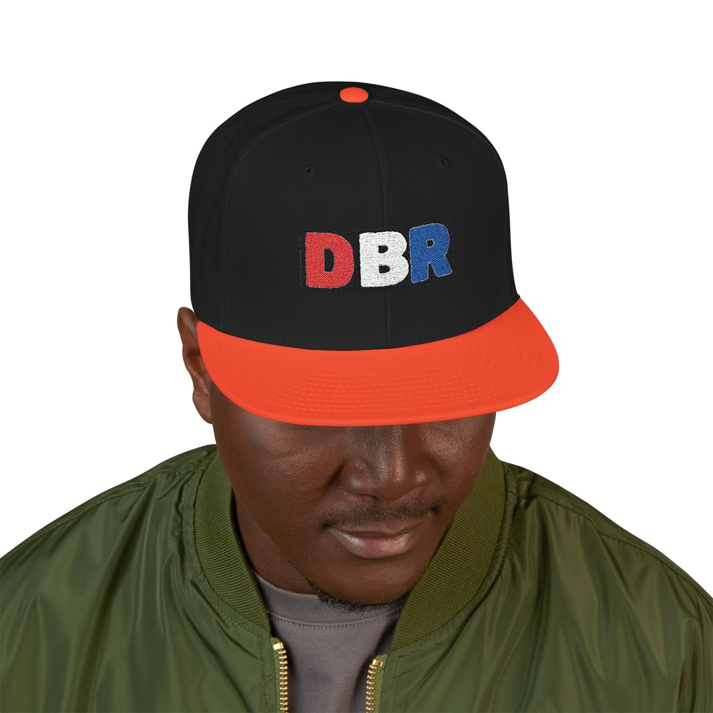 DBR Embroidered Snapback Cap