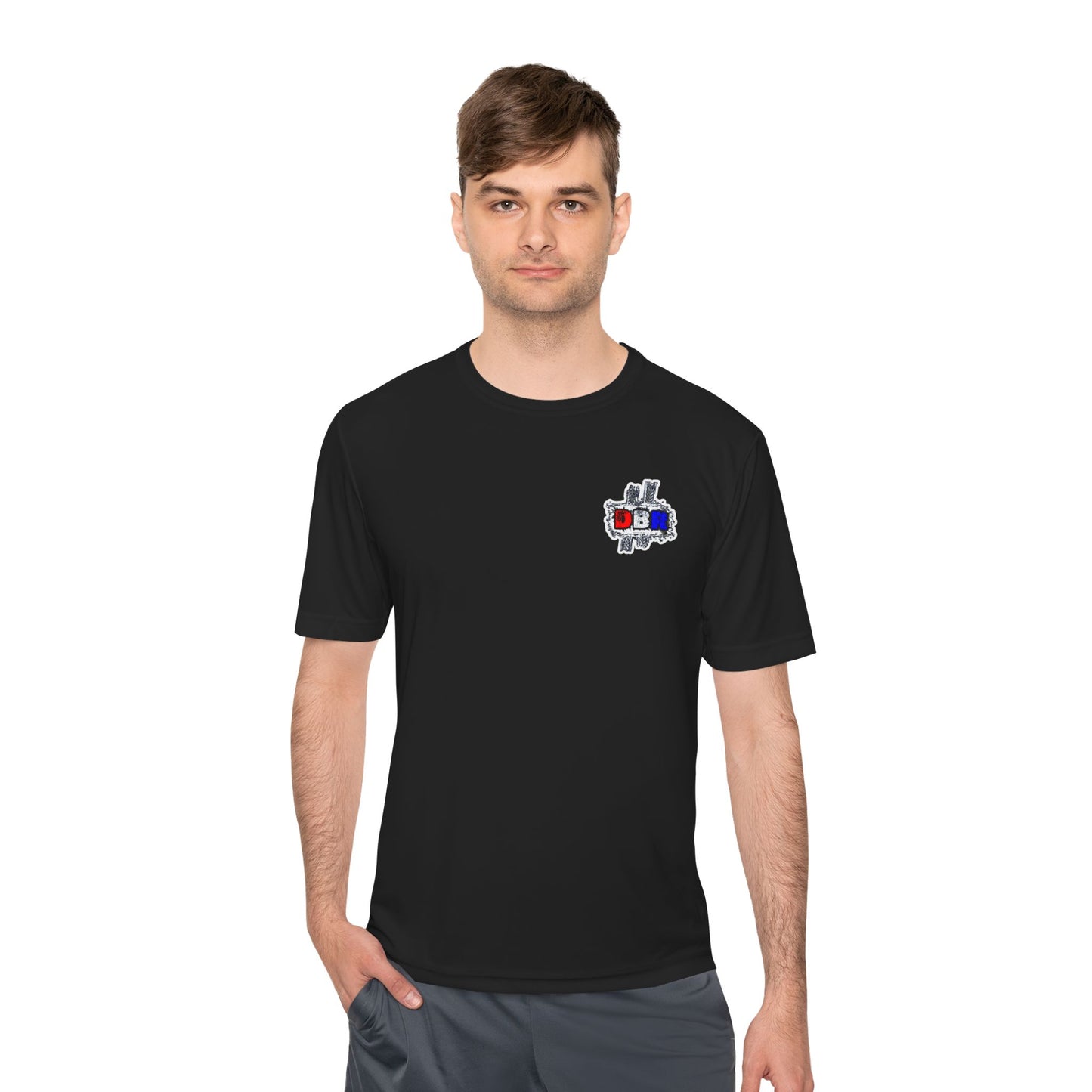 Unisex Moisture Wicking Tee - Dad Bod Graphic T-Shirt for Active Lifestyle