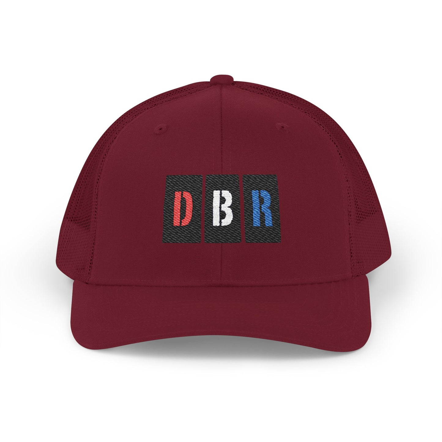 DBR Embroidered Snapback Trucker Cap