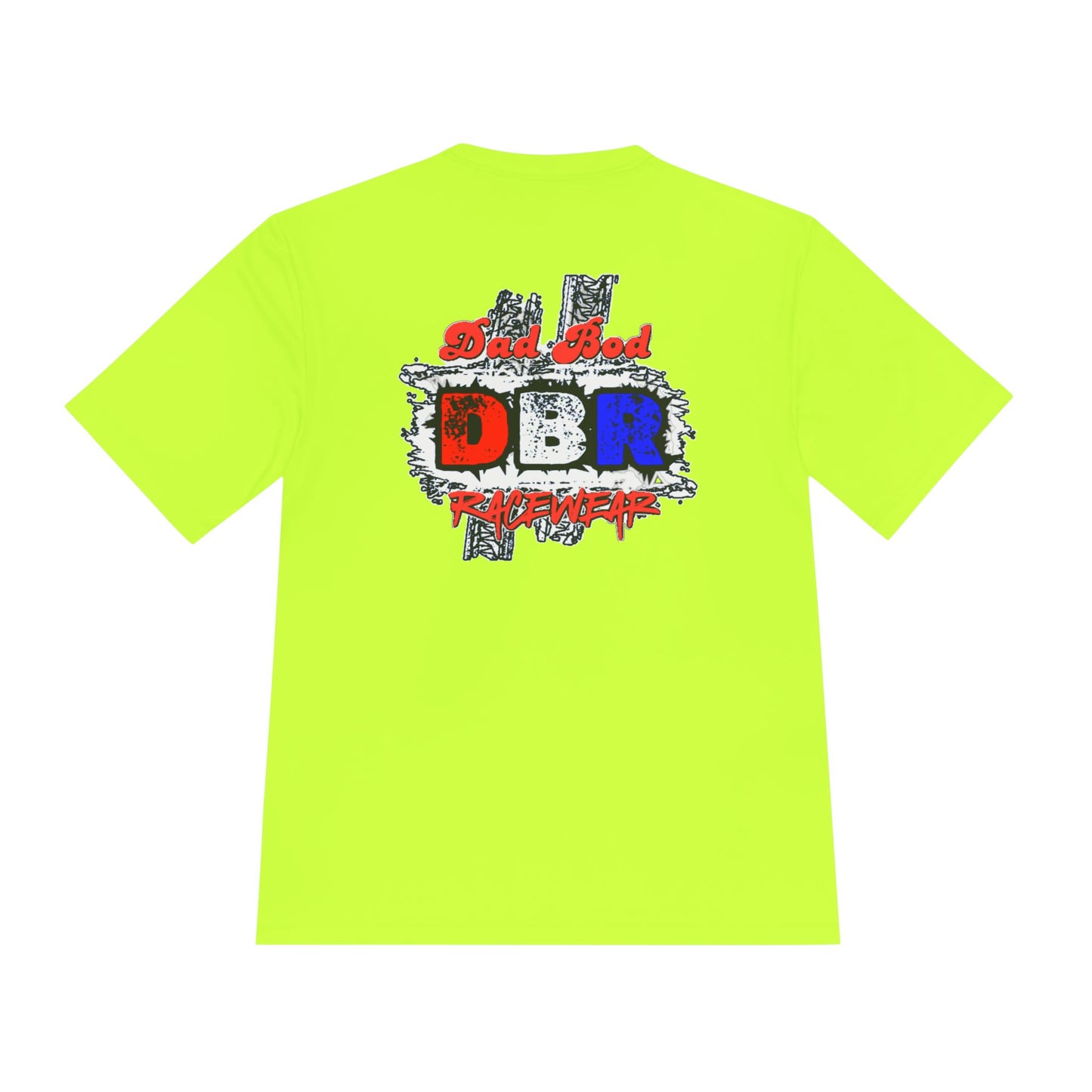 Unisex Moisture Wicking Tee - Dad Bod Graphic T-Shirt for Active Lifestyle
