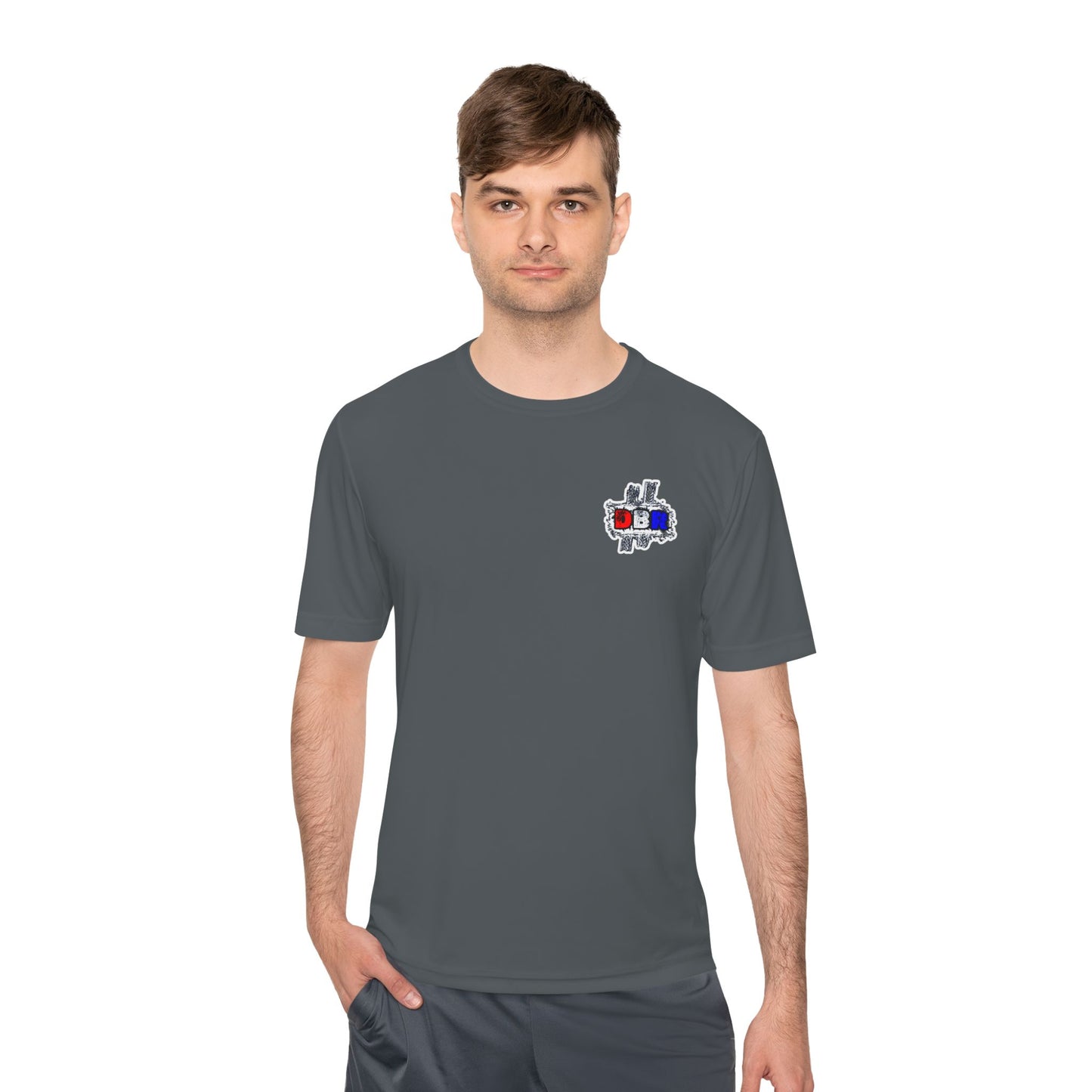 Unisex Moisture Wicking Tee - Dad Bod Graphic T-Shirt for Active Lifestyle