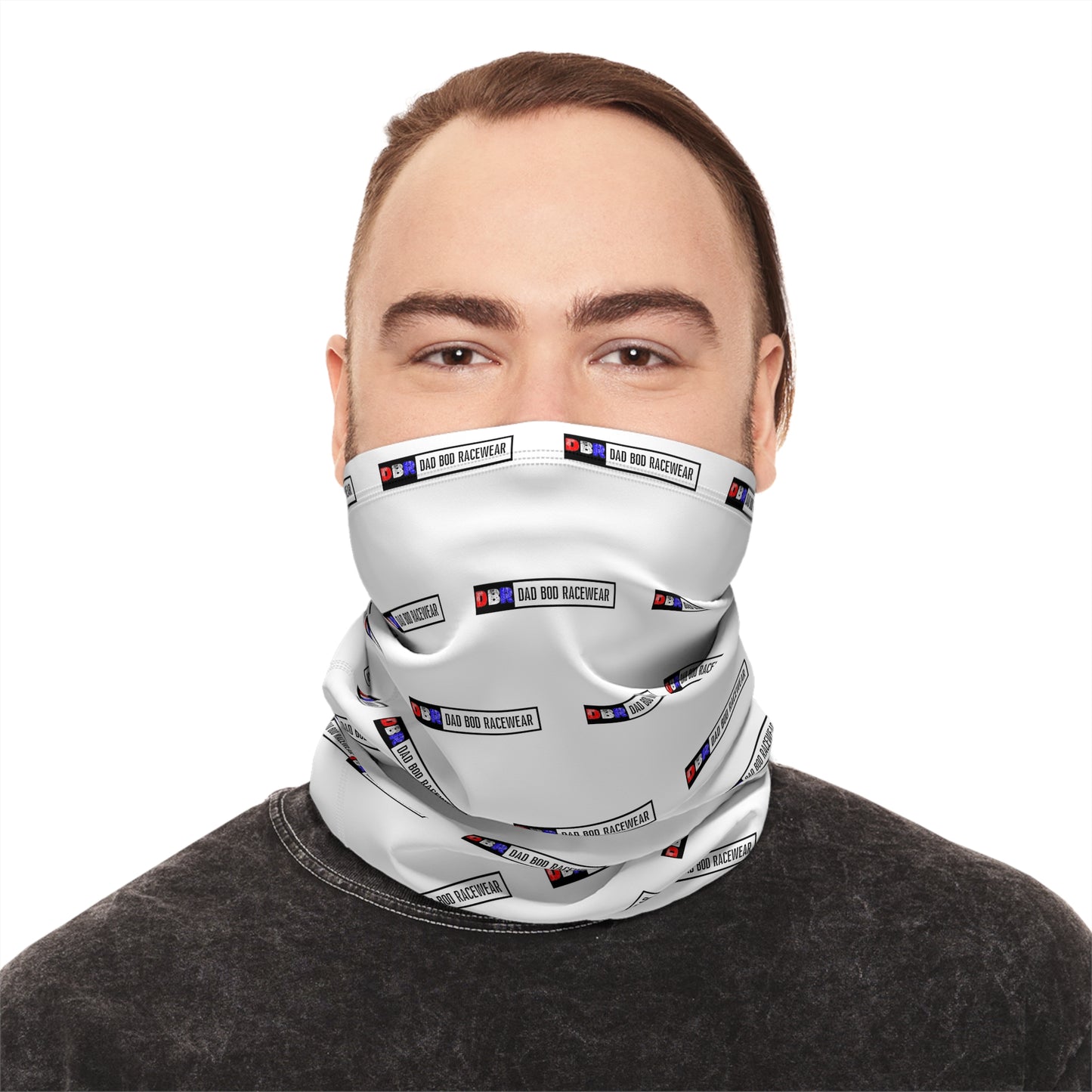 Winter Neck Gaiter With Drawstring
