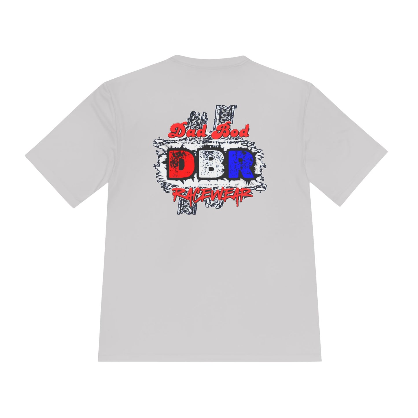 Unisex Moisture Wicking Tee - Dad Bod Graphic T-Shirt for Active Lifestyle
