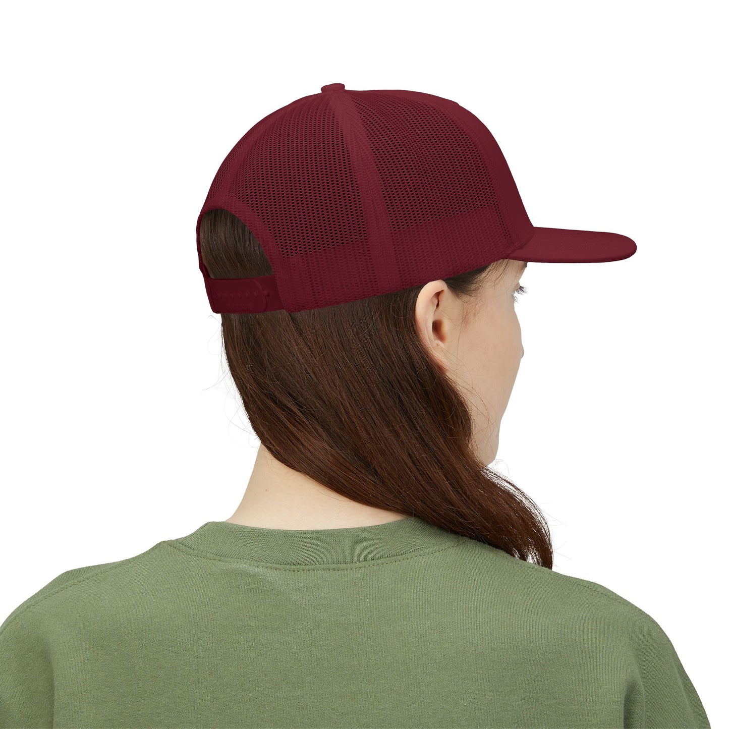 DBR Embroidered Snapback Trucker Cap