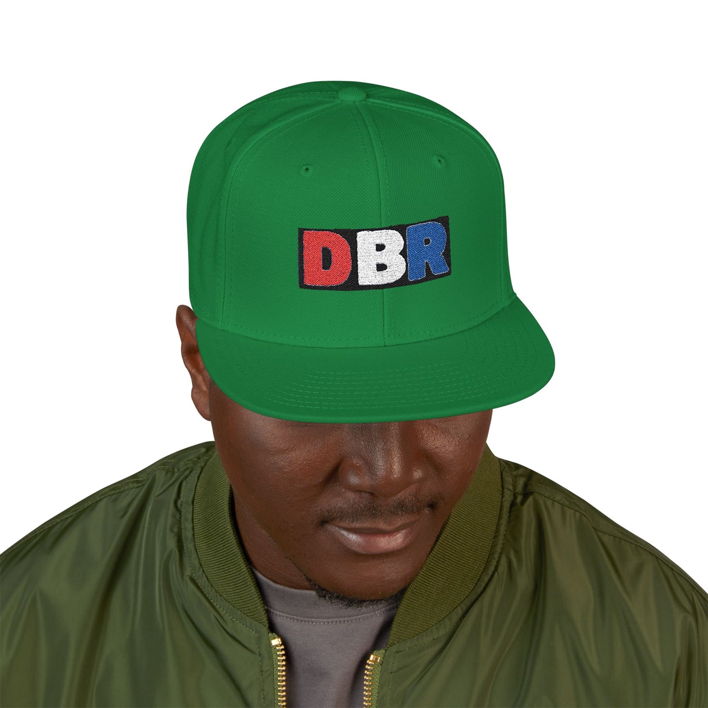 DBR Embroidered Snapback Cap