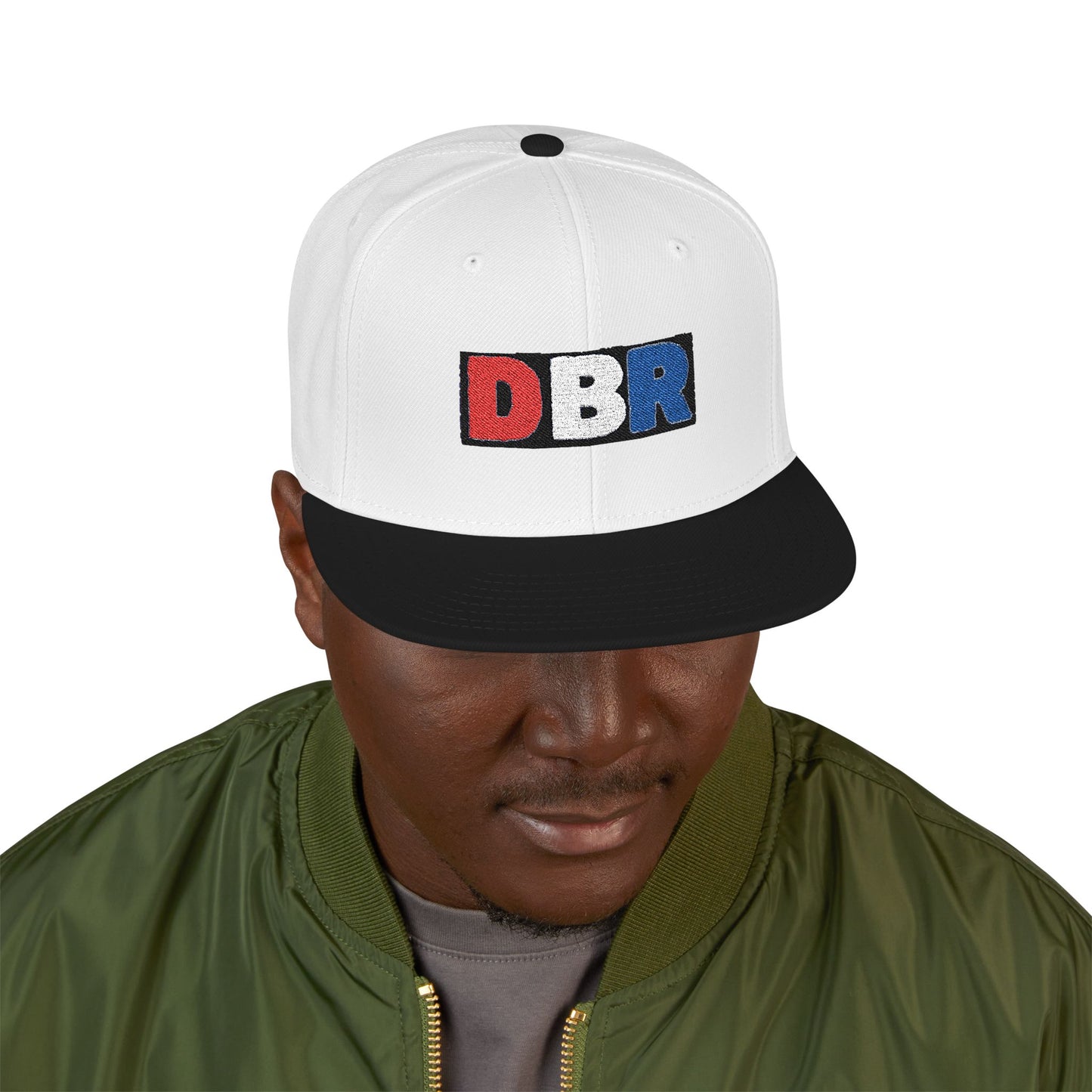 DBR Embroidered Snapback Cap