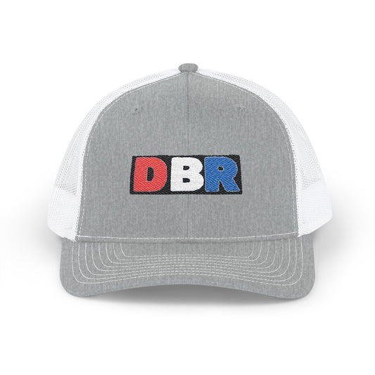 DBR Embroidered Snapback Trucker Cap