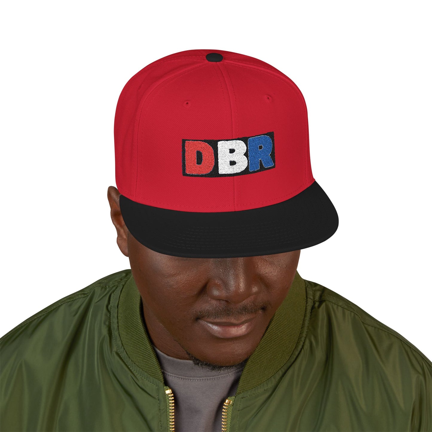 DBR Embroidered Snapback Cap
