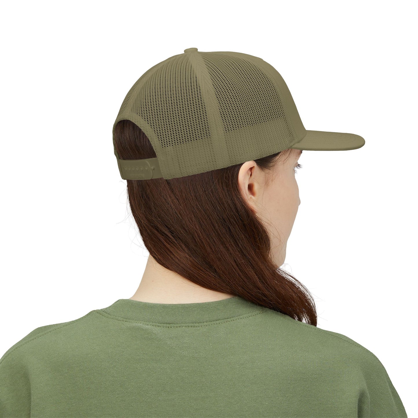 DBR Embroidered Snapback Trucker Cap