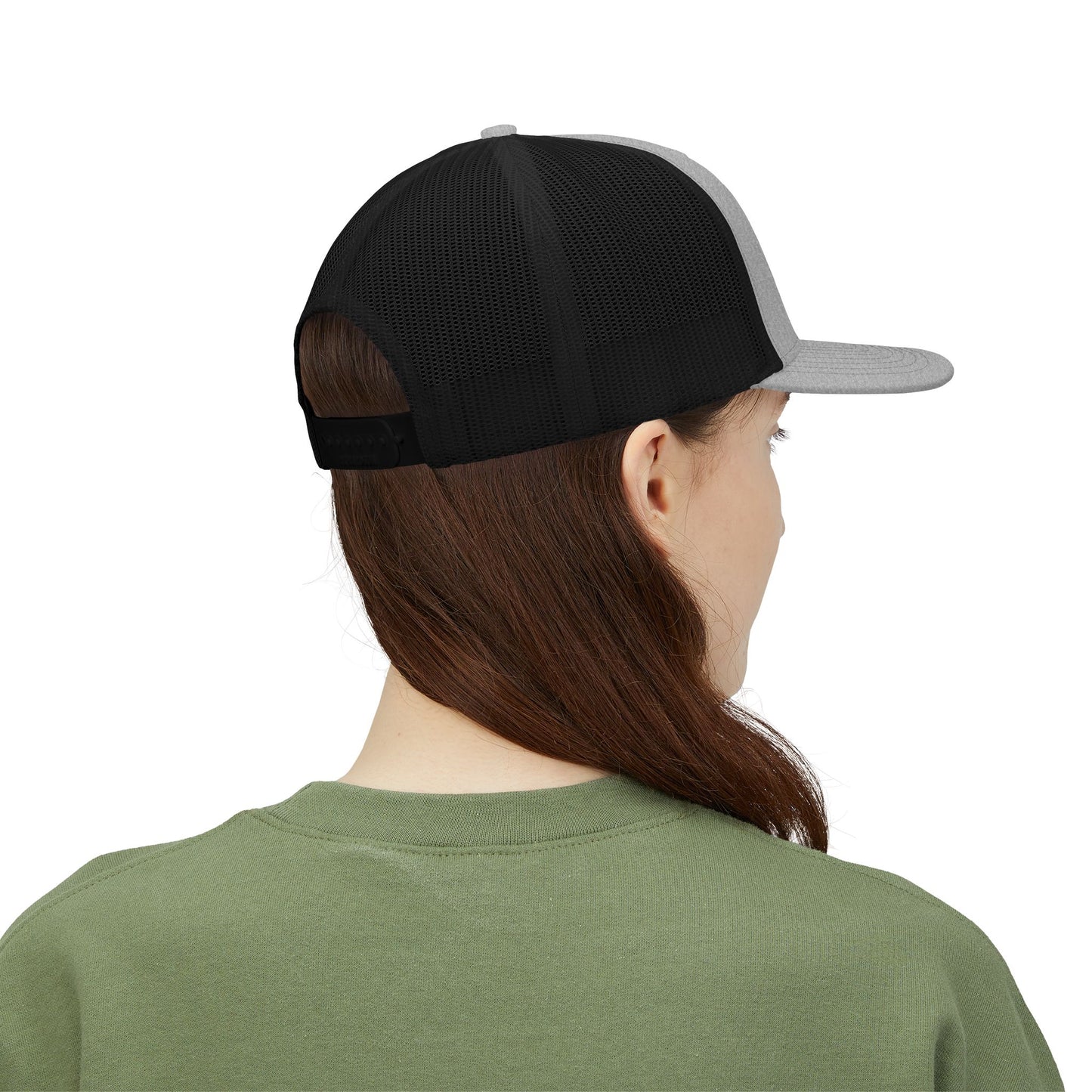 DBR Embroidered Snapback Trucker Cap