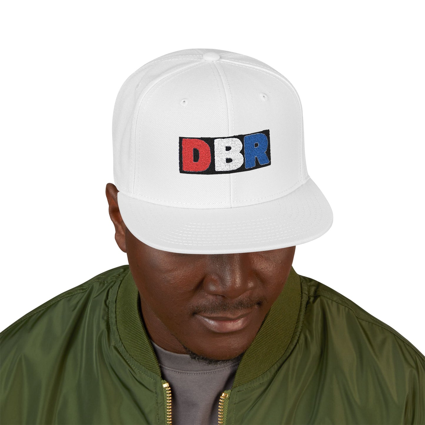 DBR Embroidered Snapback Cap