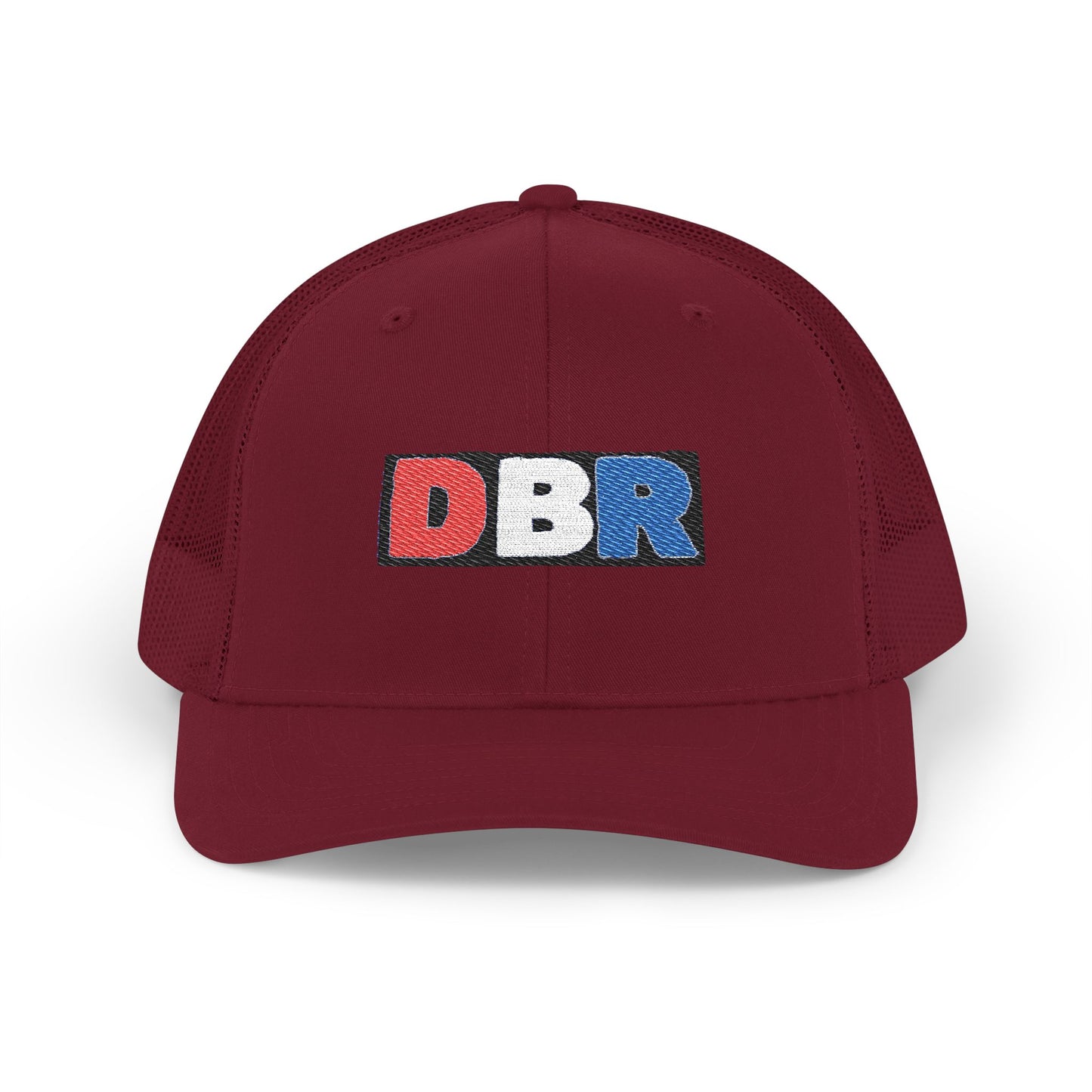 DBR Embroidered Snapback Trucker Cap