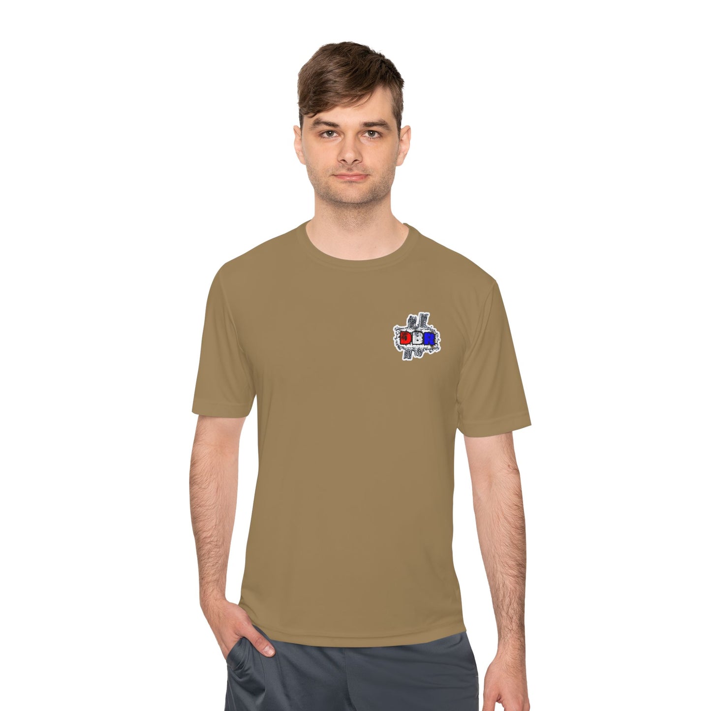 Unisex Moisture Wicking Tee - Dad Bod Graphic T-Shirt for Active Lifestyle