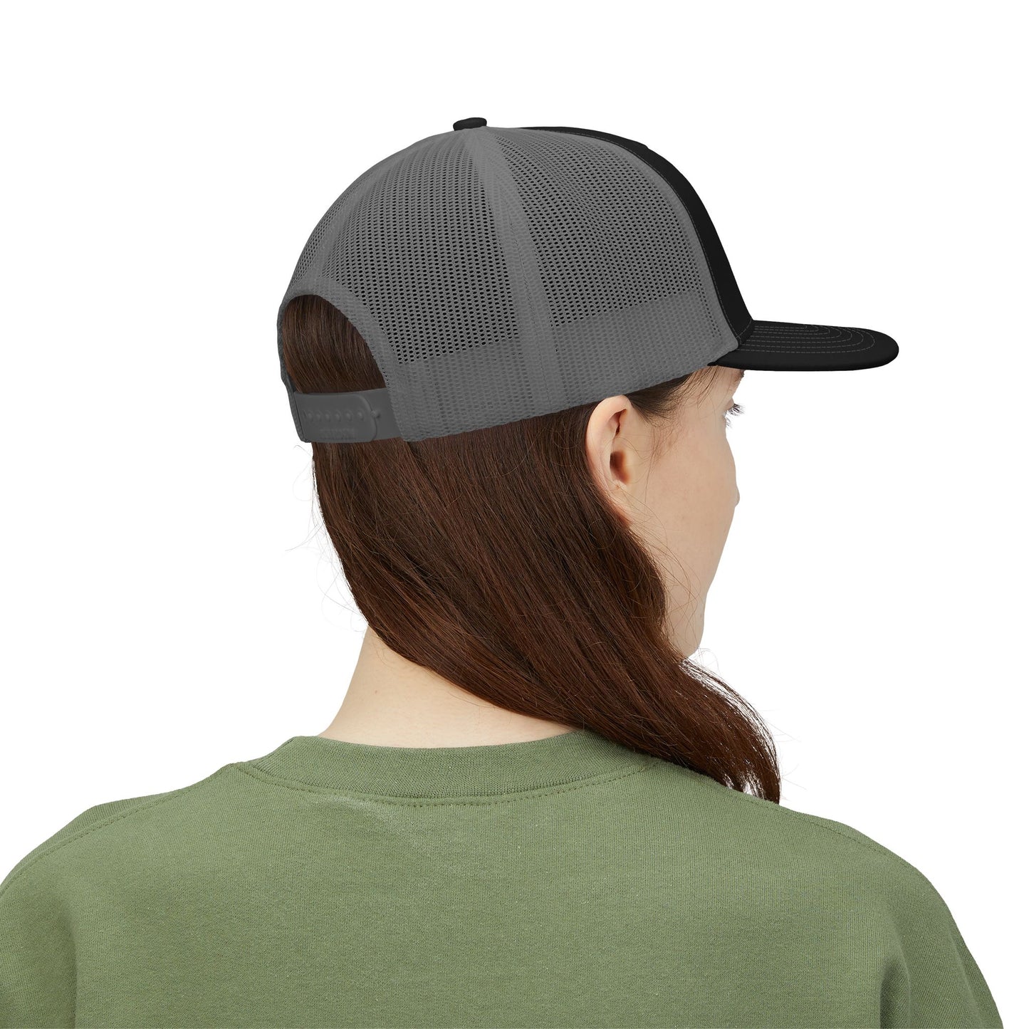 DBR Embroidered Snapback Trucker Cap
