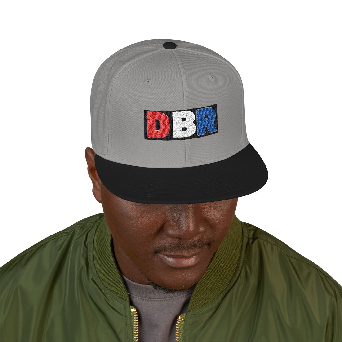 DBR Embroidered Snapback Cap