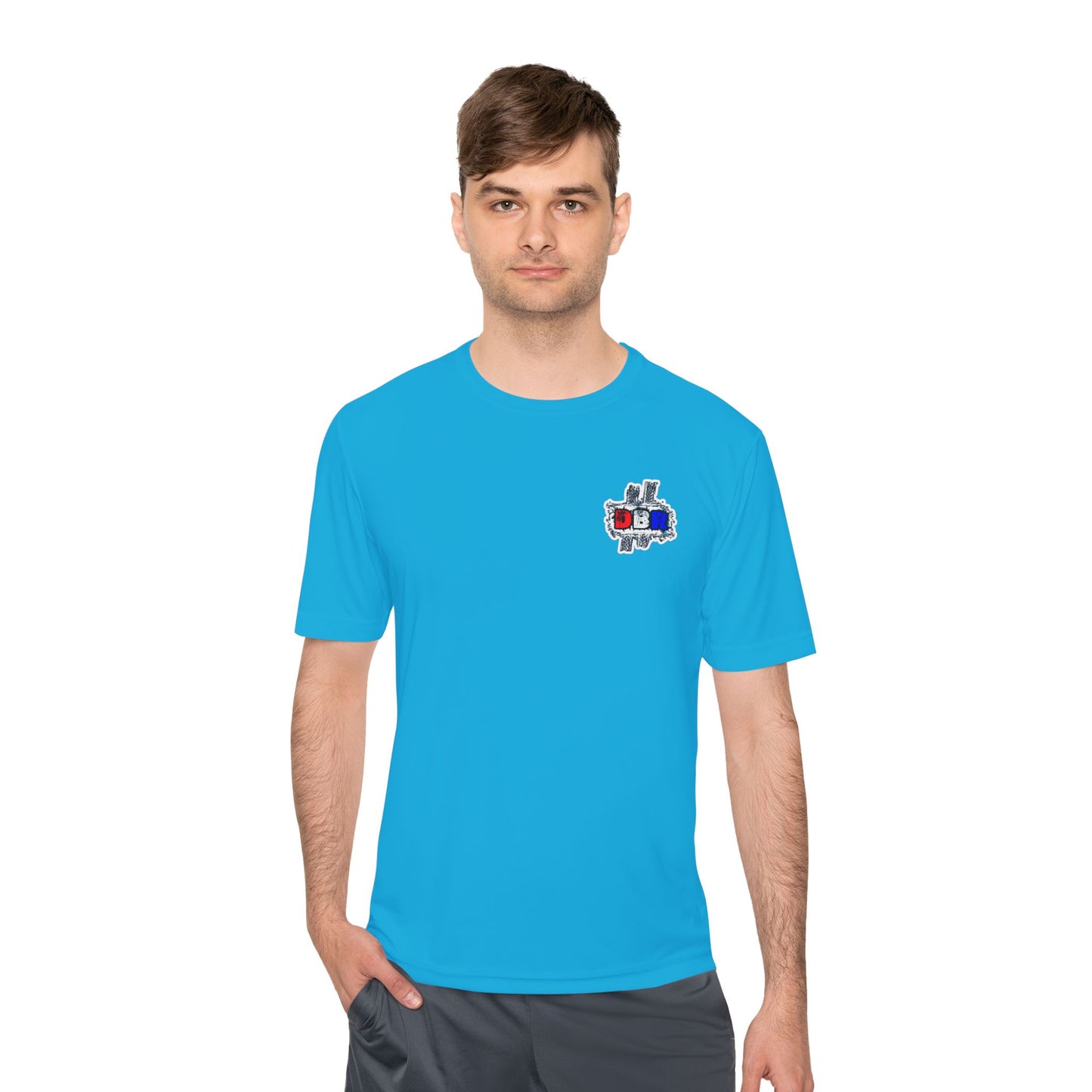 Unisex Moisture Wicking Tee - Dad Bod Graphic T-Shirt for Active Lifestyle