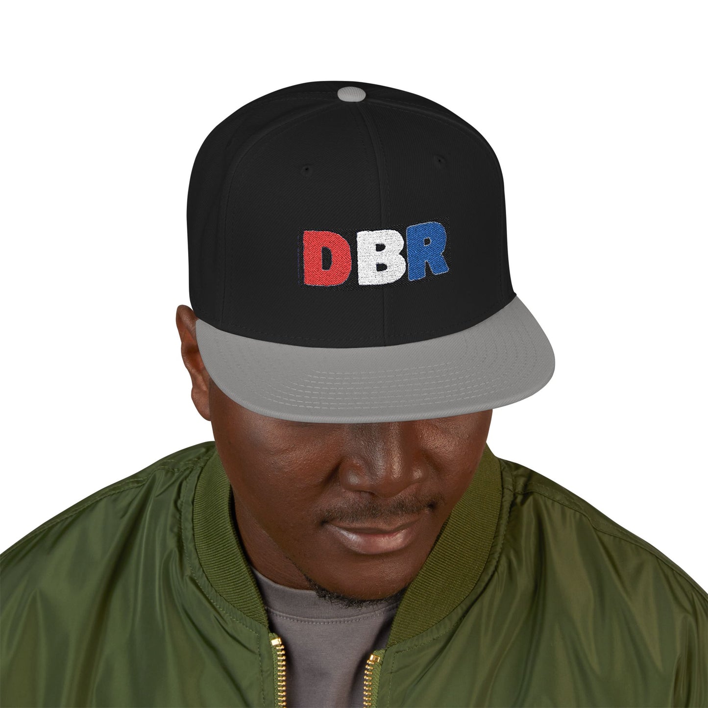 DBR Embroidered Snapback Cap