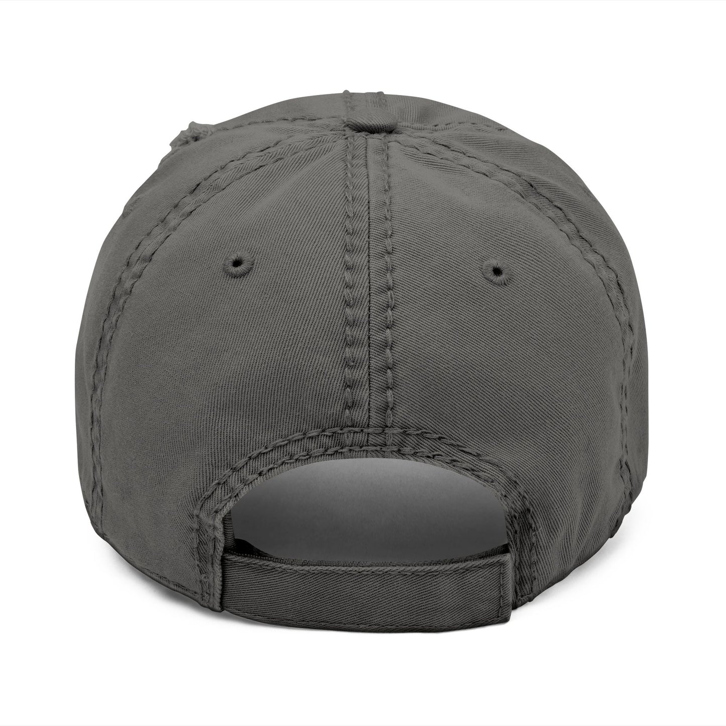 DBRDistressed Dad Hat, Casual Embroidered Cap