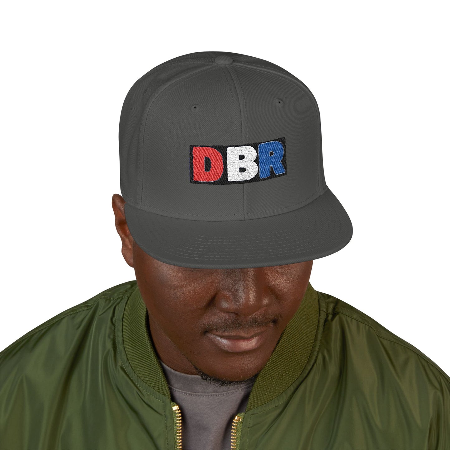 DBR Embroidered Snapback Cap
