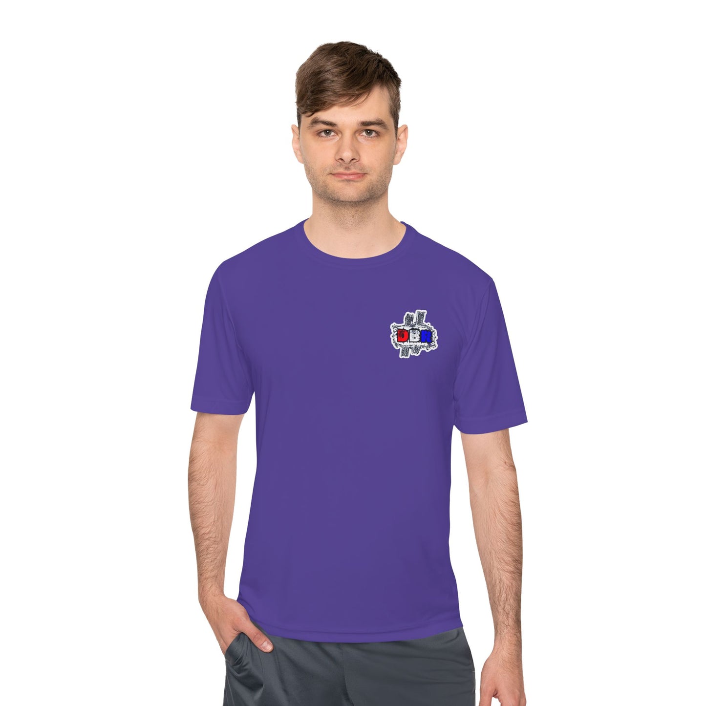 Unisex Moisture Wicking Tee - Dad Bod Graphic T-Shirt for Active Lifestyle