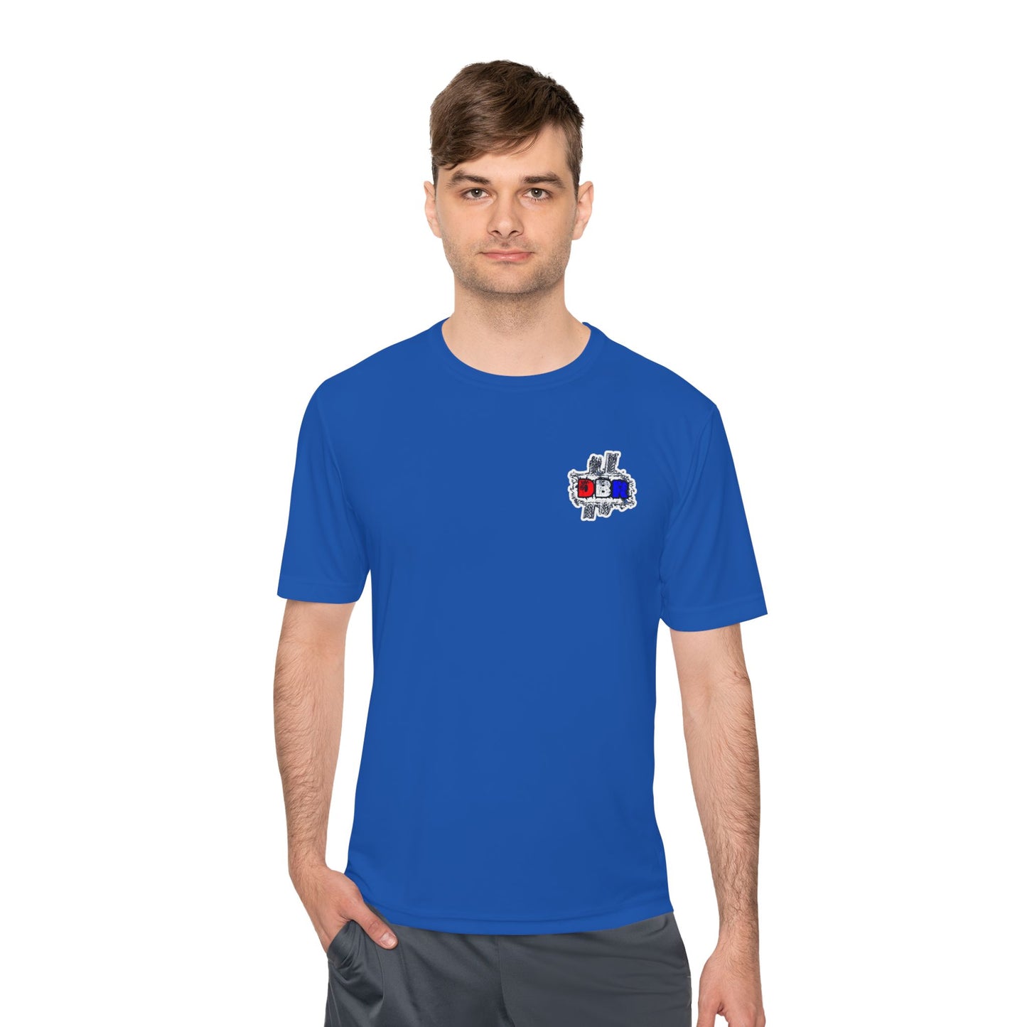 Unisex Moisture Wicking Tee - Dad Bod Graphic T-Shirt for Active Lifestyle