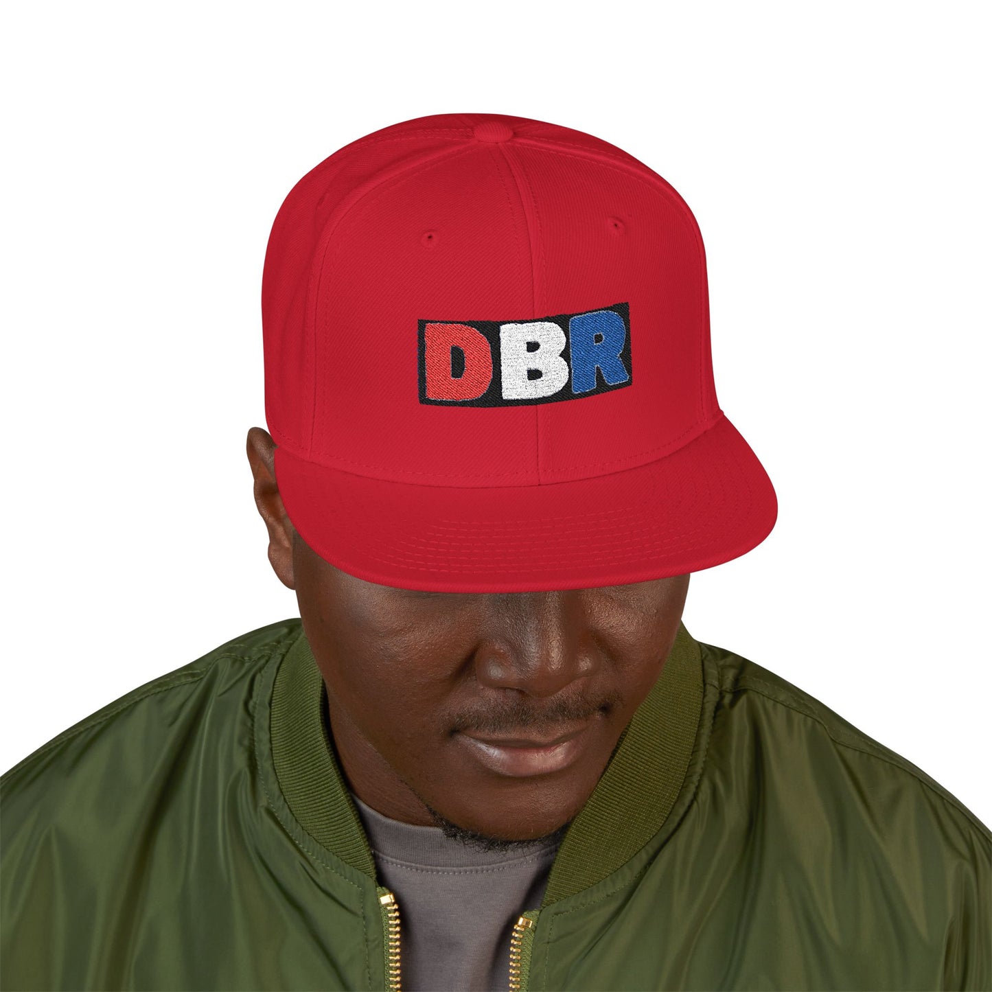 DBR Embroidered Snapback Cap