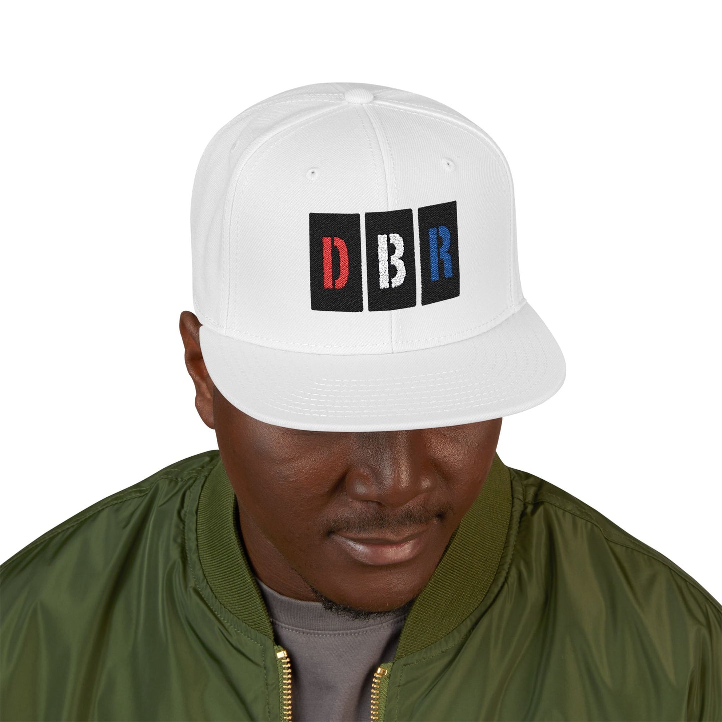 DBR Embroidered Snapback Cap