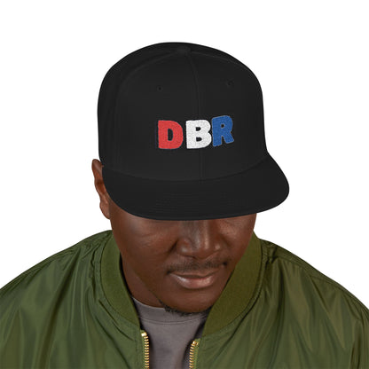 DBR Embroidered Snapback Cap
