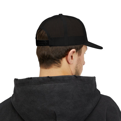 DBR Embroidered Snapback Trucker Cap