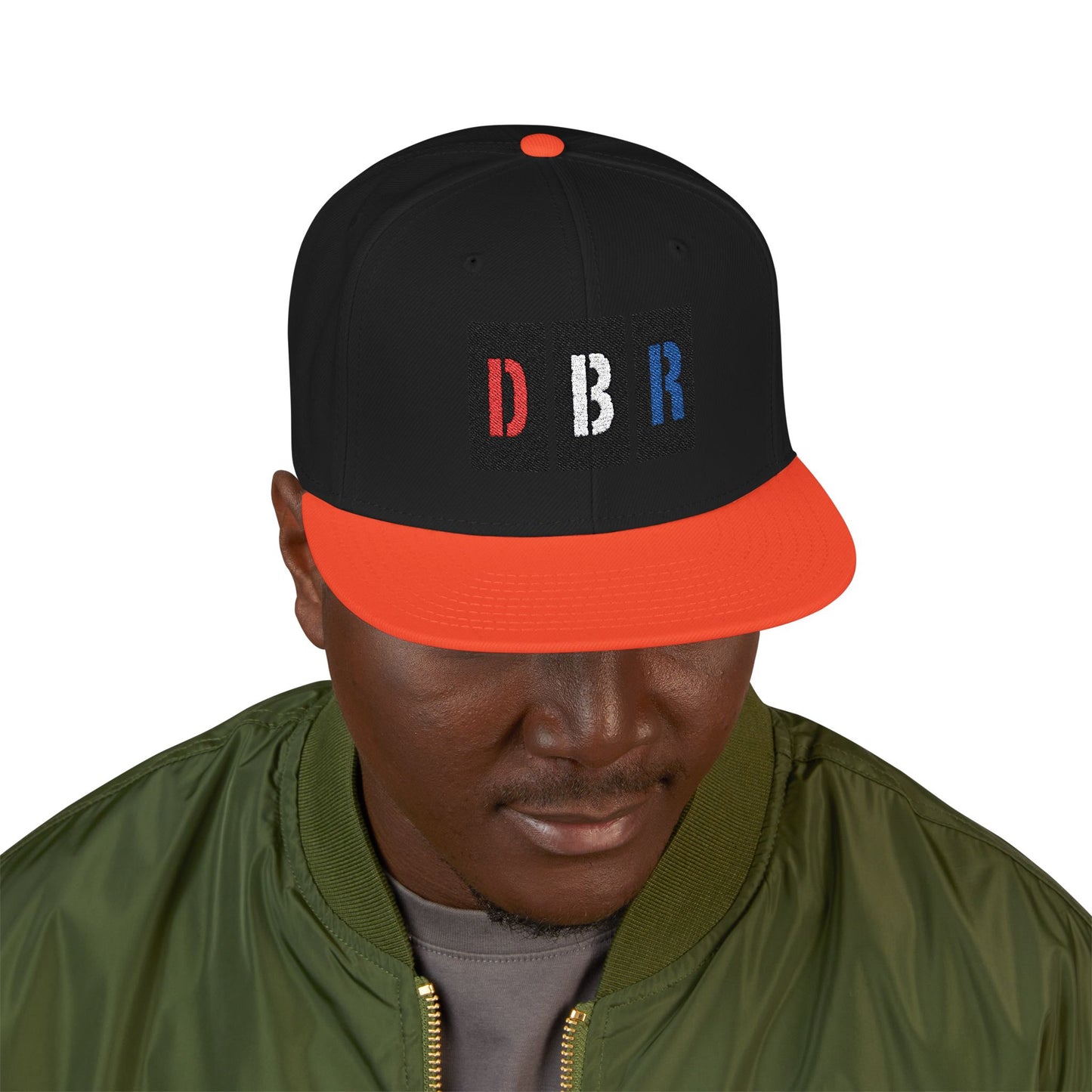 DBR Embroidered Snapback Cap