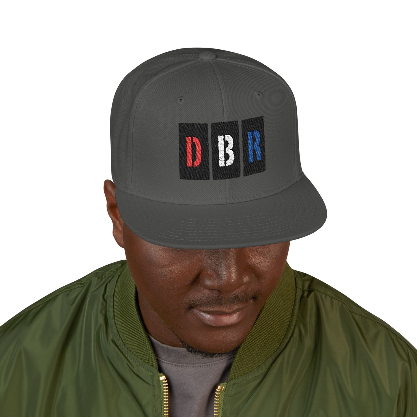 DBR Embroidered Snapback Cap