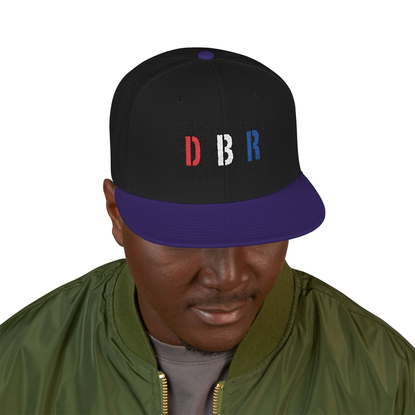DBR Embroidered Snapback Cap