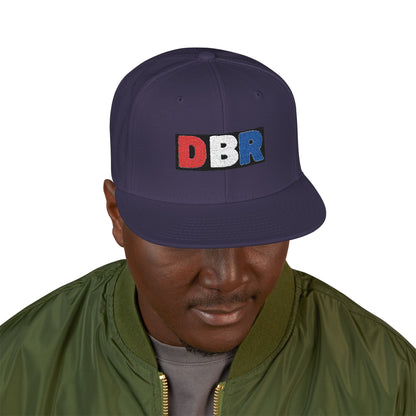 DBR Embroidered Snapback Cap