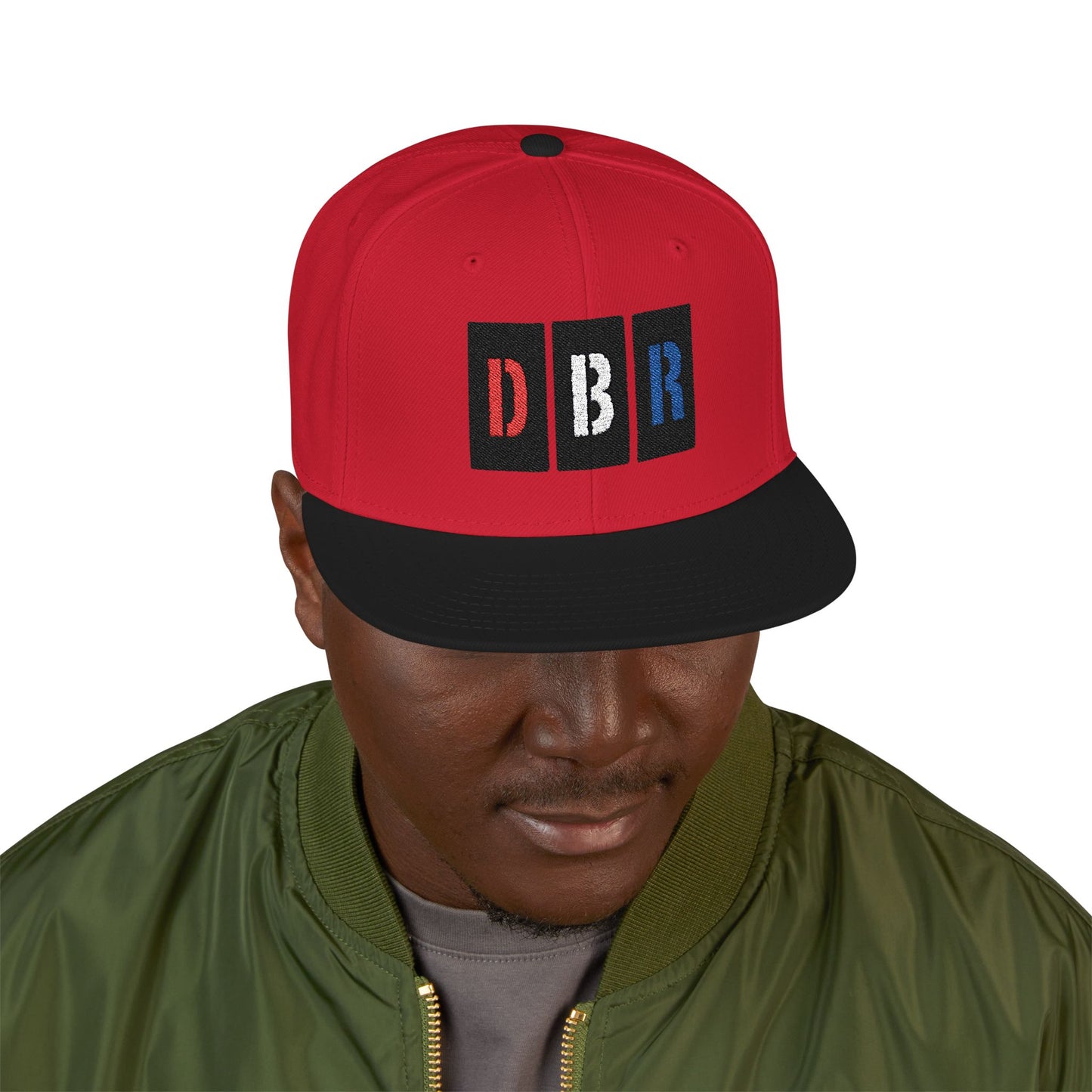 DBR Embroidered Snapback Cap