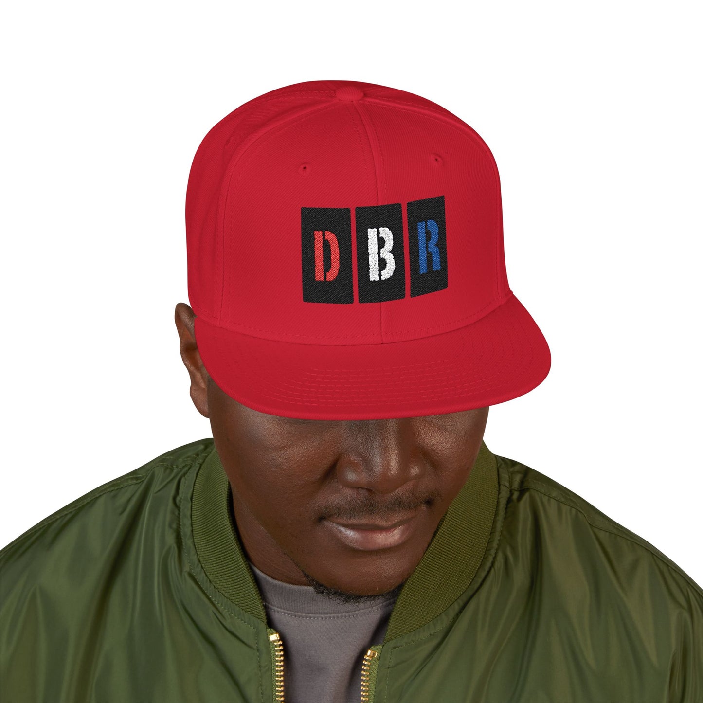 DBR Embroidered Snapback Cap