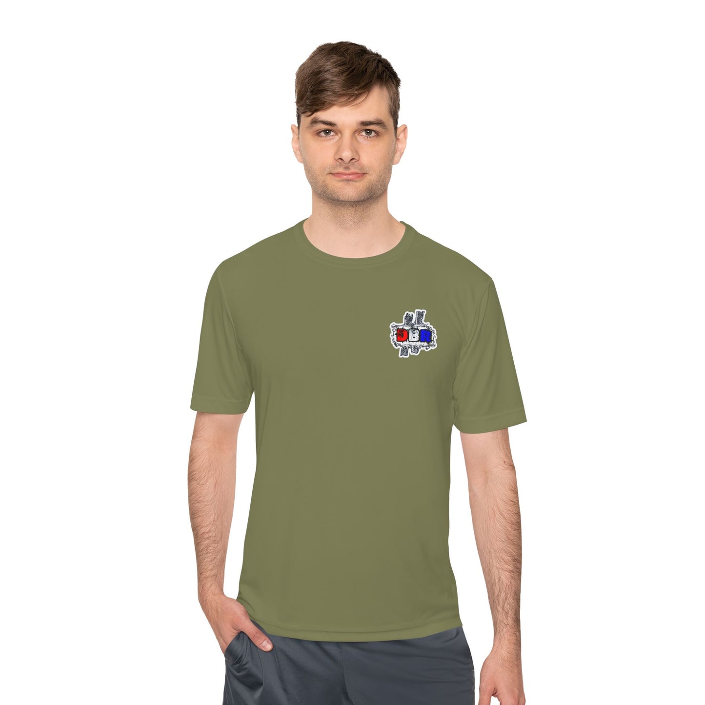 Unisex Moisture Wicking Tee - Dad Bod Graphic T-Shirt for Active Lifestyle