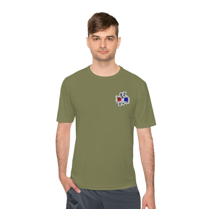 Unisex Moisture Wicking Tee - Dad Bod Graphic T-Shirt for Active Lifestyle