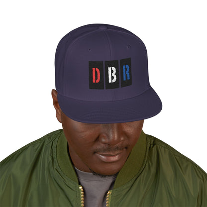 DBR Embroidered Snapback Cap