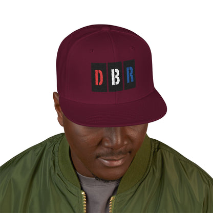 DBR Embroidered Snapback Cap