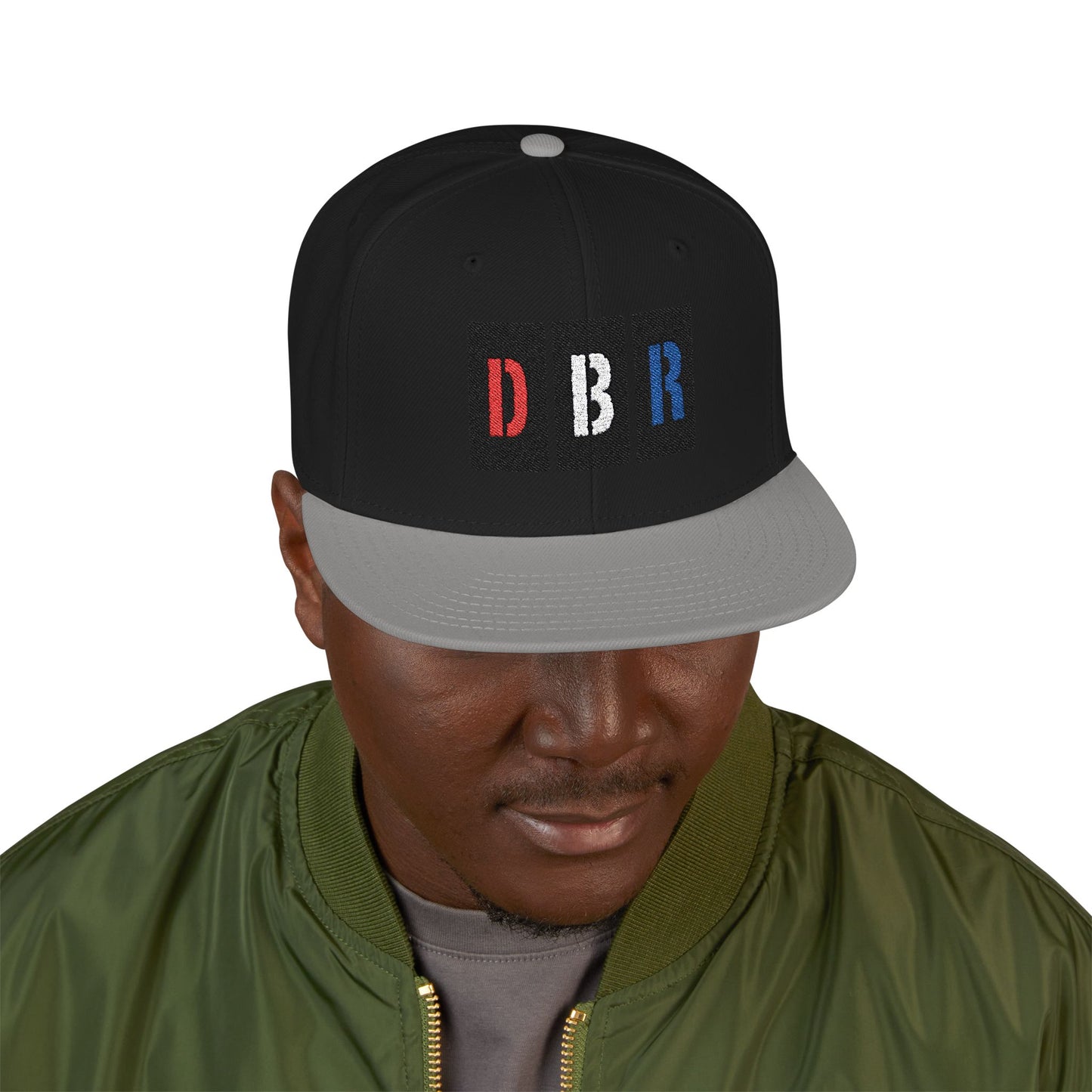 DBR Embroidered Snapback Cap