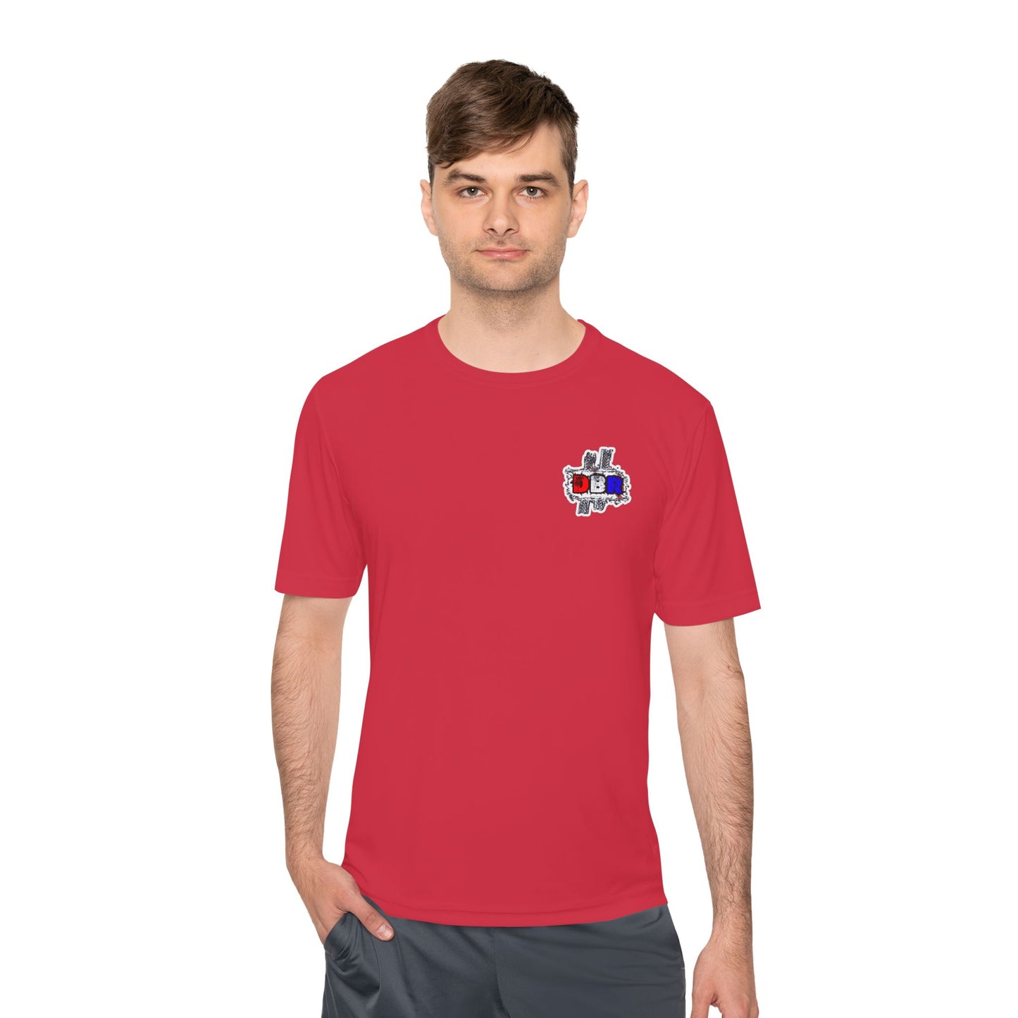 Unisex Moisture Wicking Tee - Dad Bod Graphic T-Shirt for Active Lifestyle